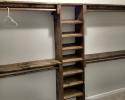 We build custom closet shelving to suit your needs and space!